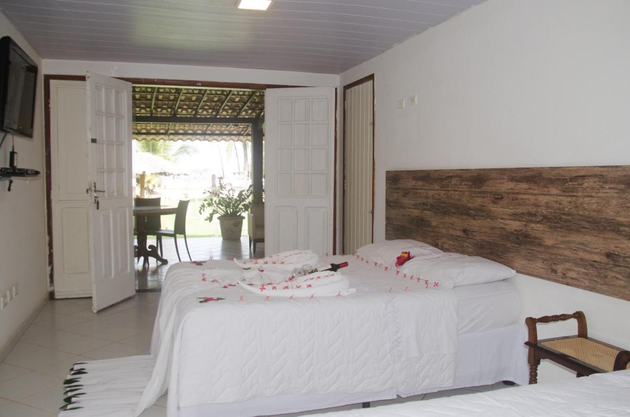 Quarto Triplo com Vista do Jardim